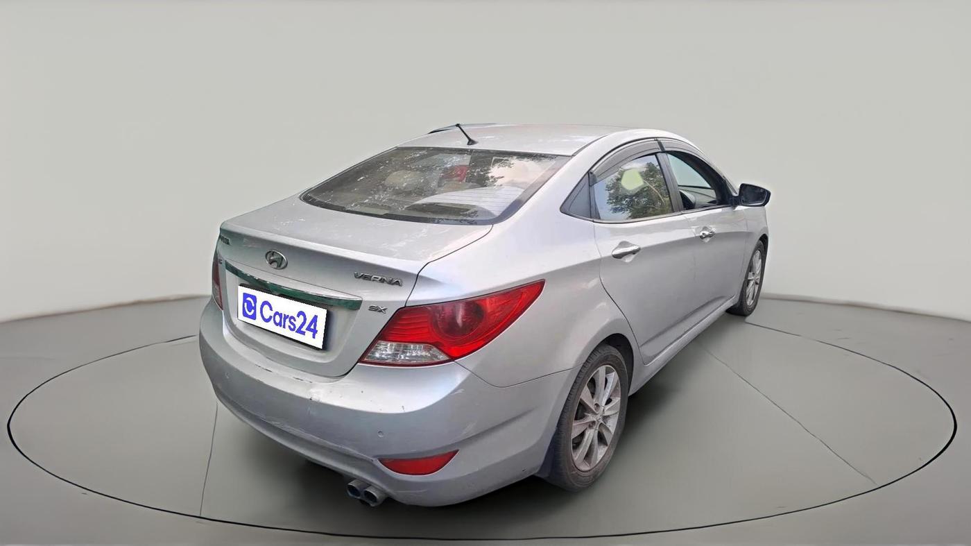 2012 Hyundai Verna FLUIDIC 1.6 CRDI SX OPT AT, Diesel, Automatic, 1,61,254 km, exterior