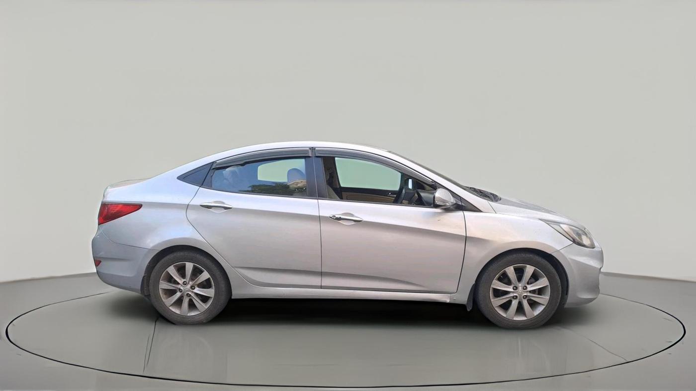 2012 Hyundai Verna FLUIDIC 1.6 CRDI SX OPT AT, Diesel, Automatic, 1,61,254 km, exterior