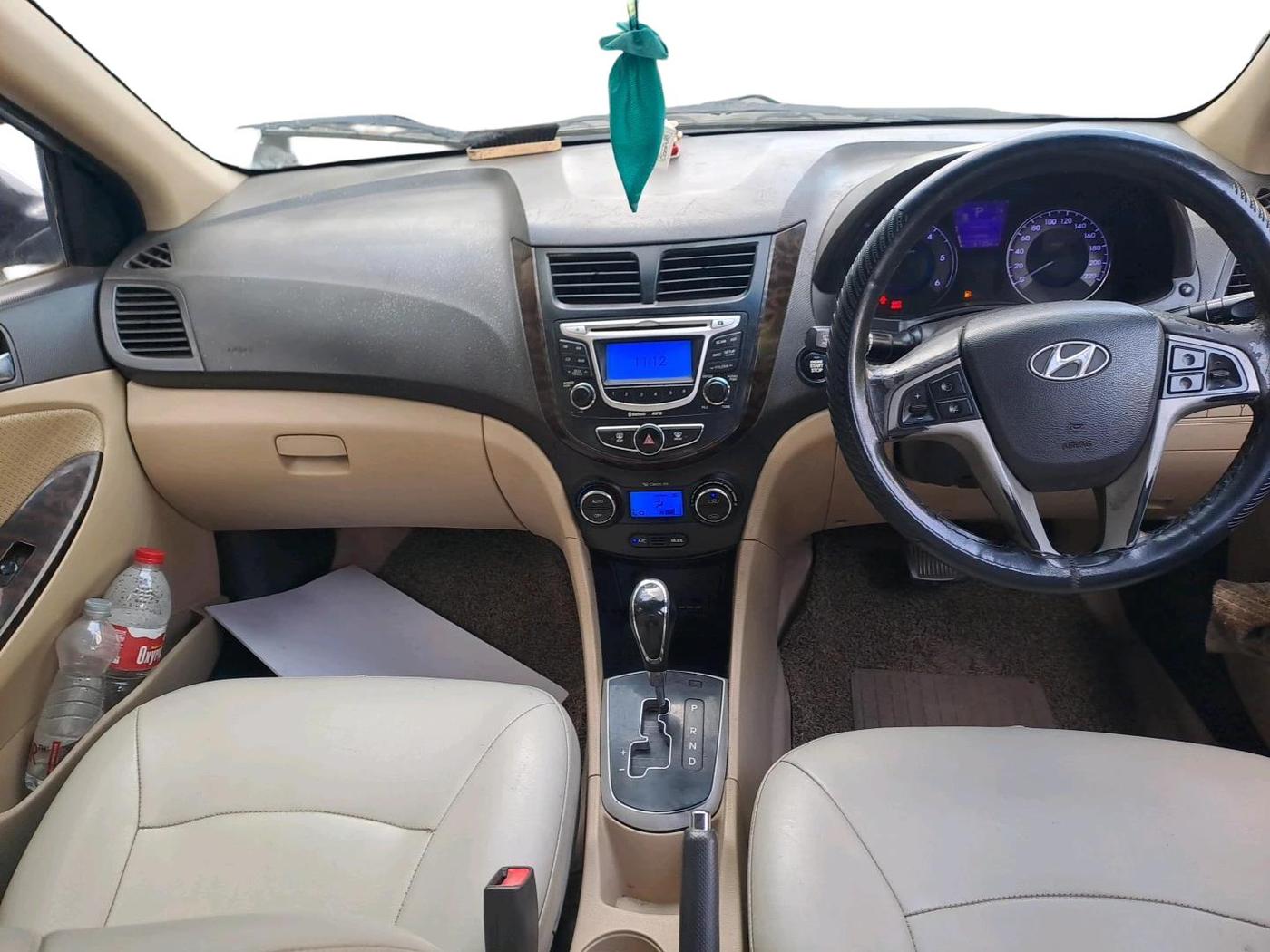 2012 Hyundai Verna FLUIDIC 1.6 CRDI SX OPT AT, Diesel, Automatic, 1,61,254 km, interior