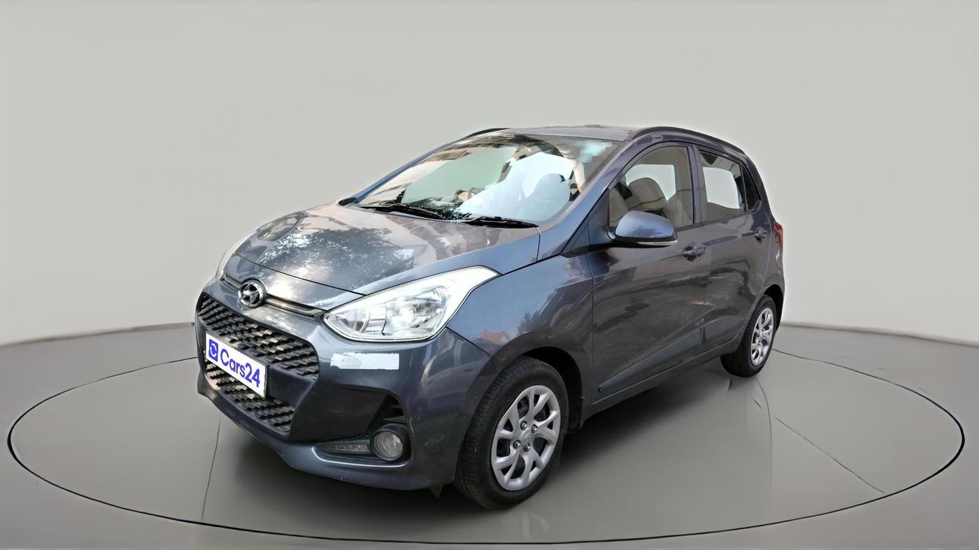 2017 Hyundai Grand i10 SPORTZ (O) 1.2 KAPPA VTVT, Petrol, Manual, 57,338 km, exterior