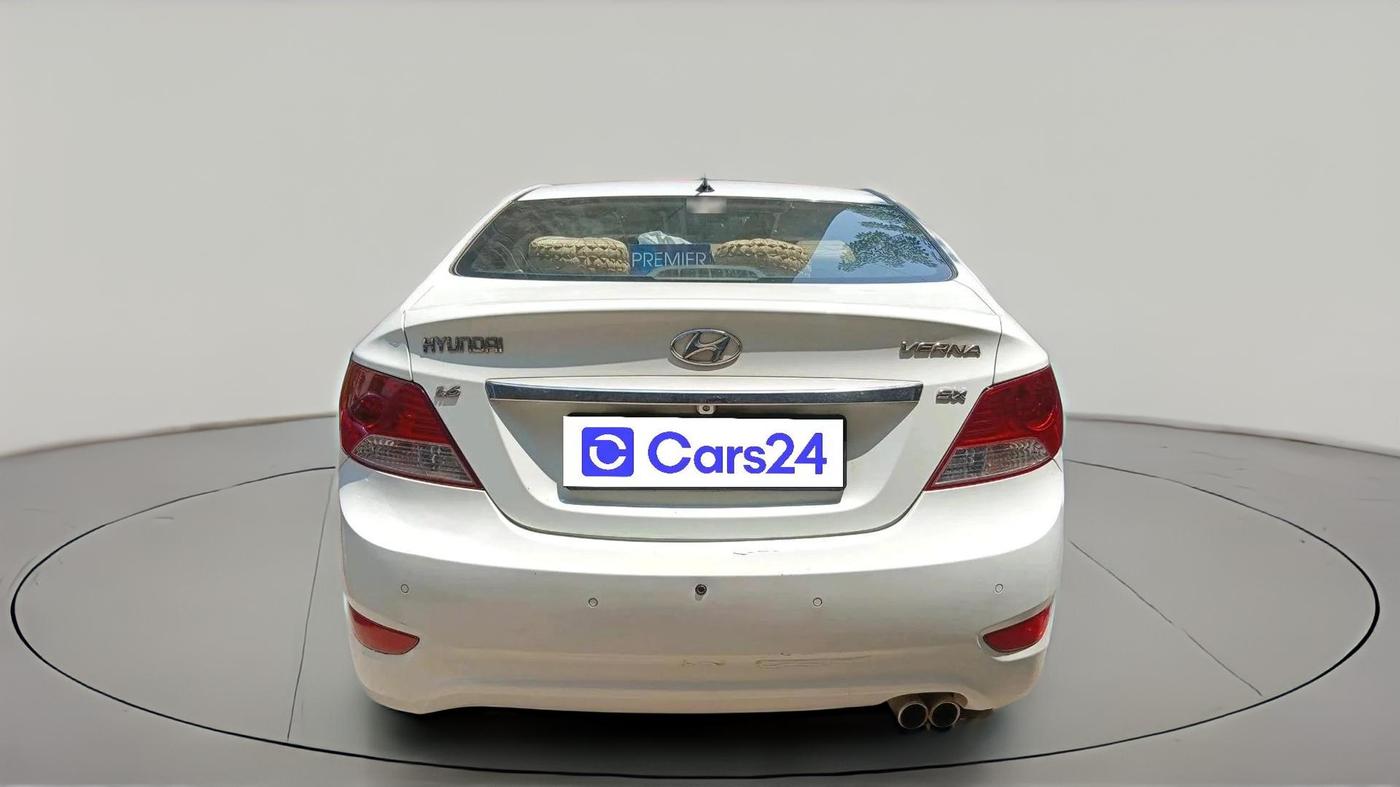 2011 Hyundai Verna FLUIDIC 1.6 VTVT SX AT, Petrol, Automatic, 99,539 km, exterior