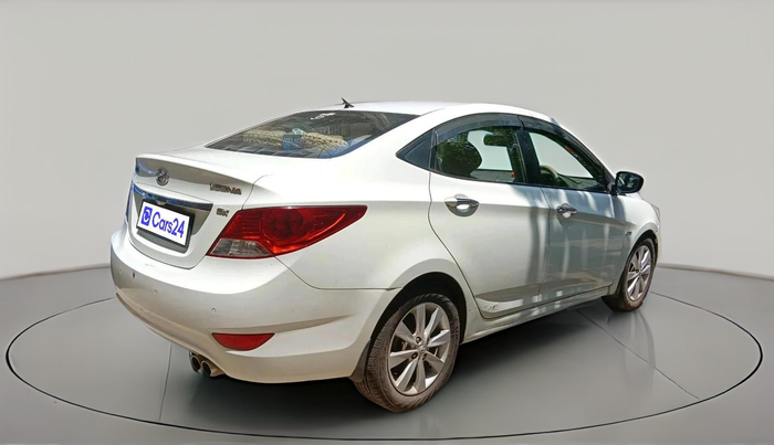 2011 Hyundai Verna FLUIDIC 1.6 VTVT SX AT, Petrol, Automatic, 70,757 km, exterior