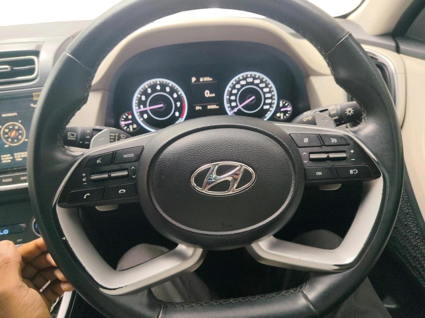 2020 Hyundai Creta SX IVT 1.5 PETROL, Petrol, Automatic, 34,020 km, interior