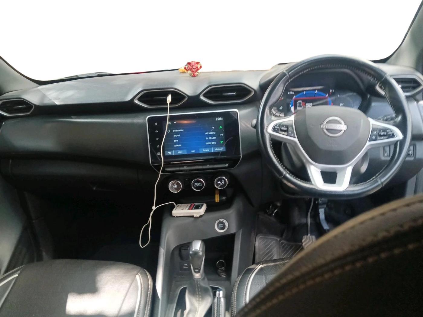 2021 Nissan MAGNITE XV PREMIUM TURBO (O) CVT, Petrol, Automatic, 32,619 km, interior