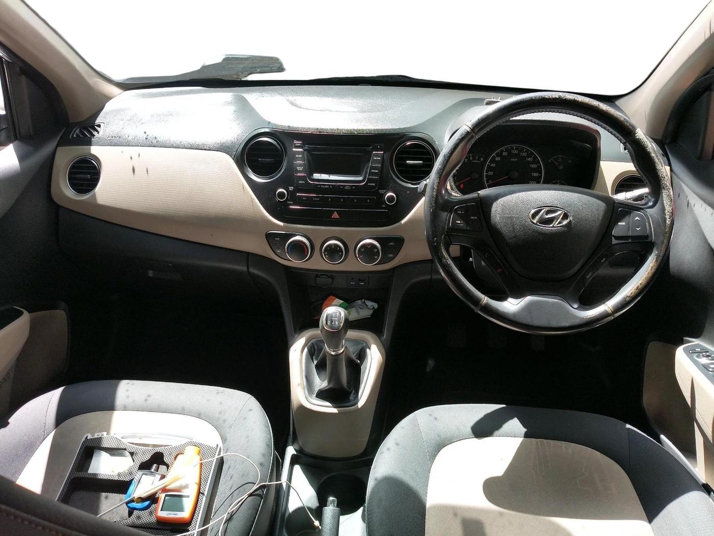 2013 Hyundai Grand i10 ASTA (O) 1.2 KAPPA VTVT, Petrol, Manual, 23,958 km, interior