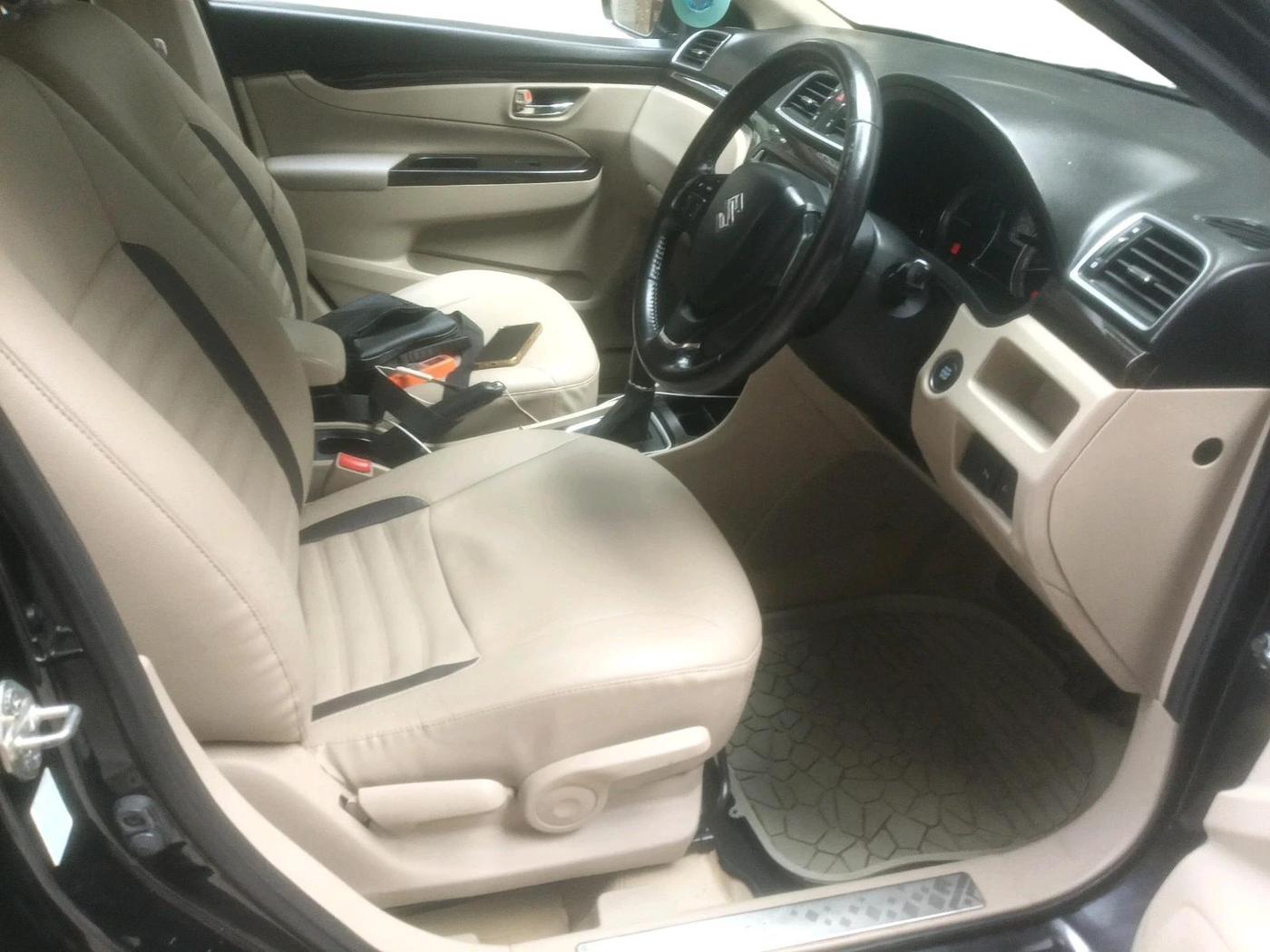 2017 Maruti Ciaz ALPHA  AT 1.4  PETROL, Petrol, Automatic, 51,561 km, interior