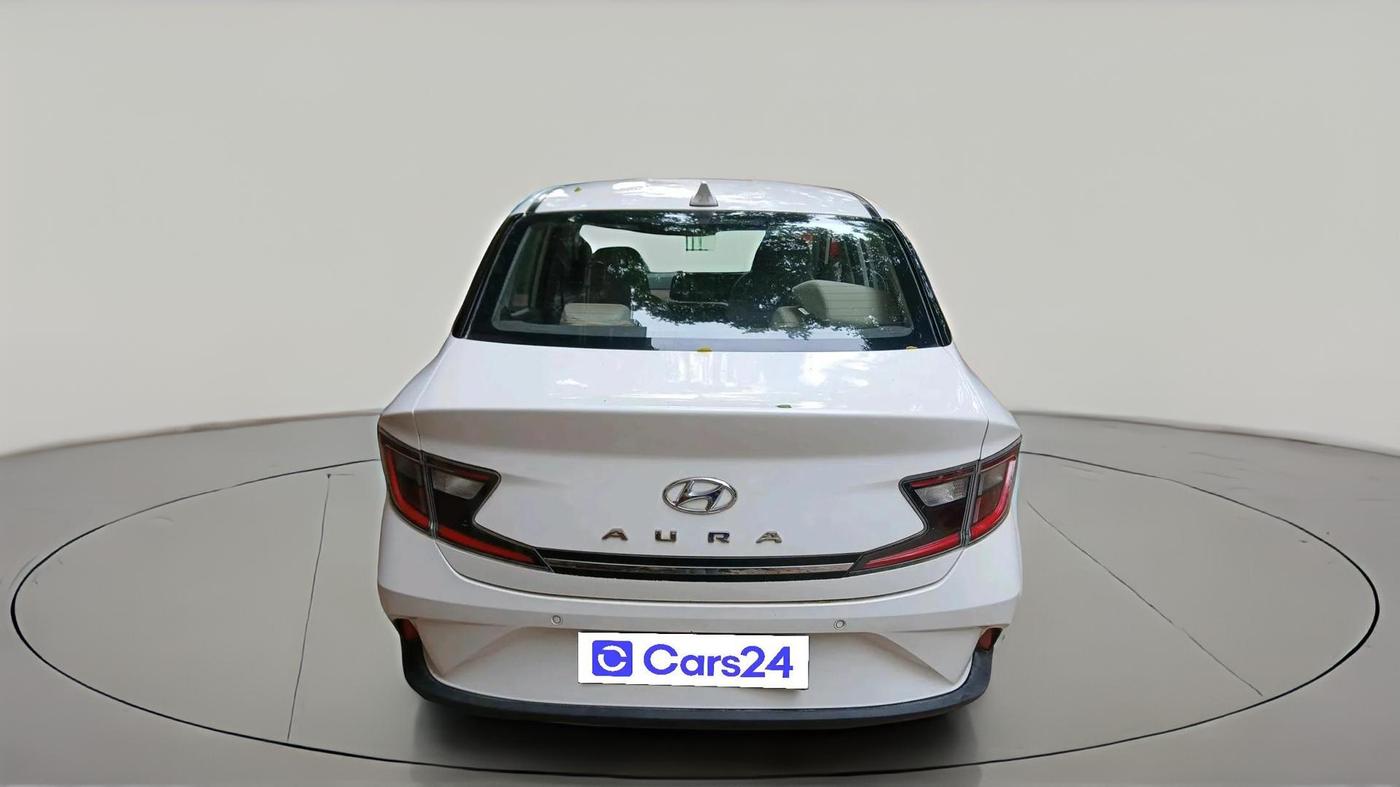 2021 Hyundai AURA SX PLUS 1.2 AMT, Petrol, Automatic, 53,856 km, exterior