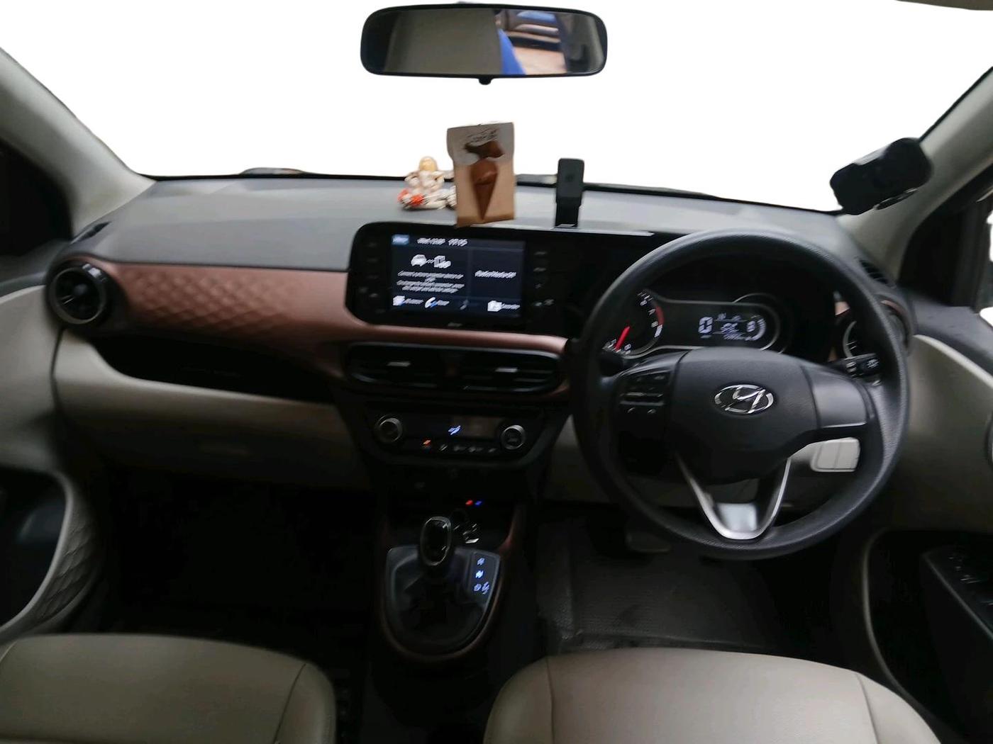 2021 Hyundai AURA SX PLUS 1.2 AMT, Petrol, Automatic, 53,856 km, interior