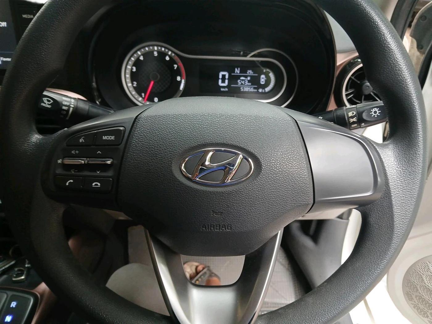 2021 Hyundai AURA SX PLUS 1.2 AMT, Petrol, Automatic, 53,856 km, interior