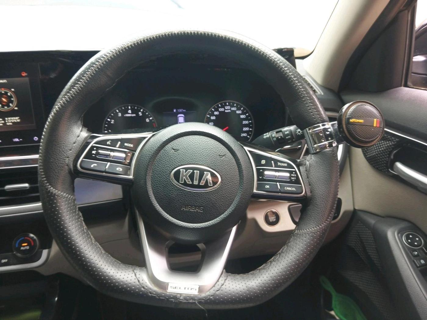 2020 KIA SELTOS HTX IVT 1.5 PETROL, Petrol, Automatic, 59,119 km, interior