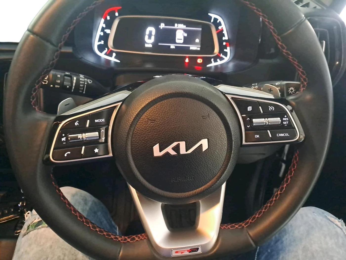 2023 KIA SONET GTX PLUS 1.5 AT, Diesel, Automatic, 34,891 km, interior
