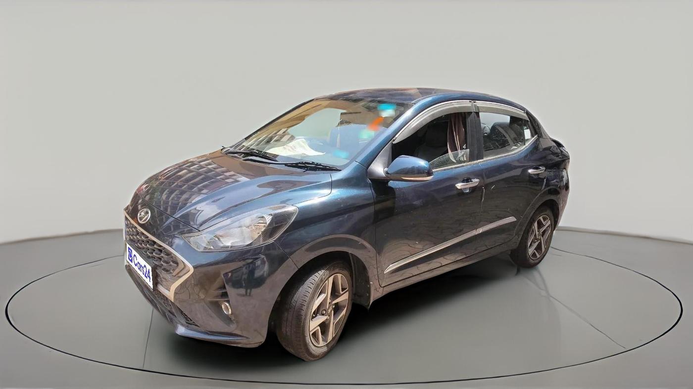 2022 Hyundai AURA SX 1.2 CNG, CNG, Manual, 43,059 km, exterior