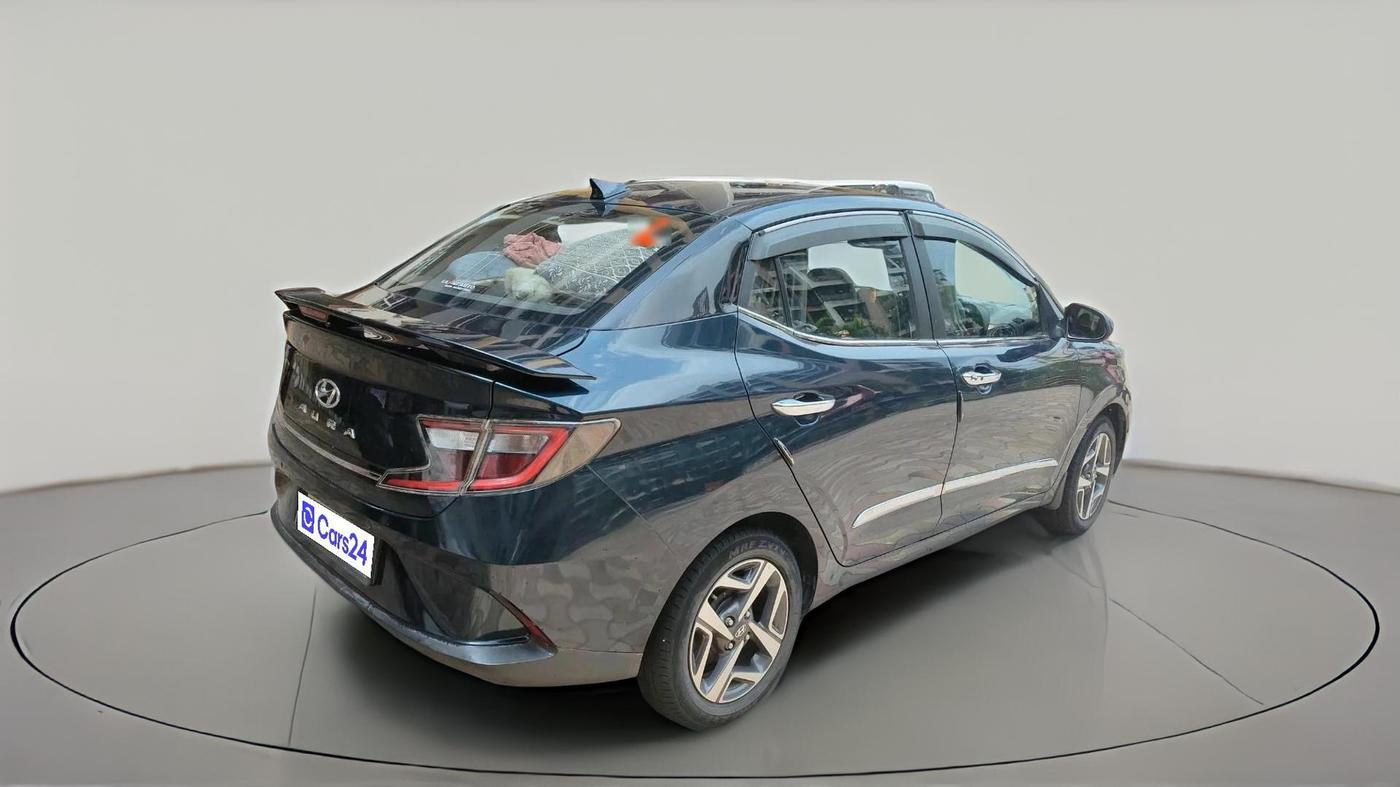 2022 Hyundai AURA SX 1.2 CNG, CNG, Manual, 43,059 km, exterior