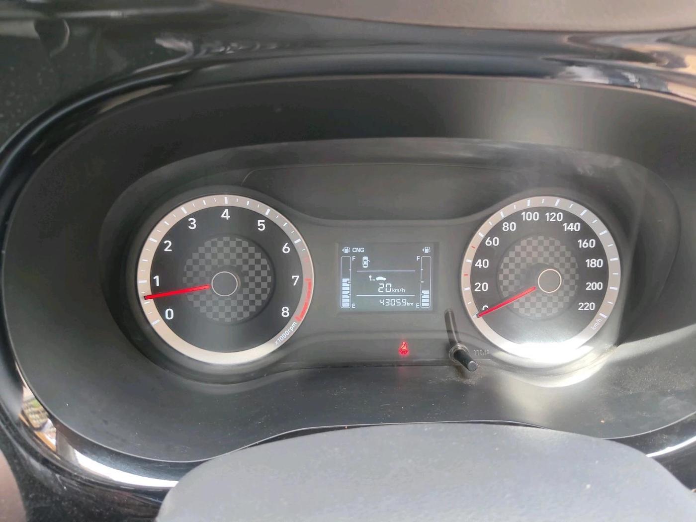 2022 Hyundai AURA SX 1.2 CNG, CNG, Manual, 43,059 km, interior