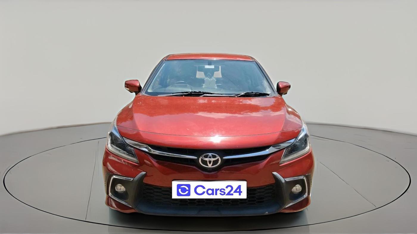 2024 Toyota Glanza V AMT, Petrol, Automatic, 6,932 km, exterior