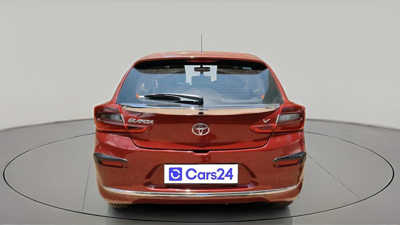 2024 Toyota Glanza V AMT, Petrol, Automatic, 6,932 km, exterior