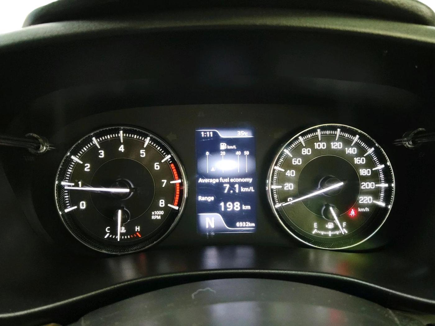 2024 Toyota Glanza V AMT, Petrol, Automatic, 6,932 km, interior