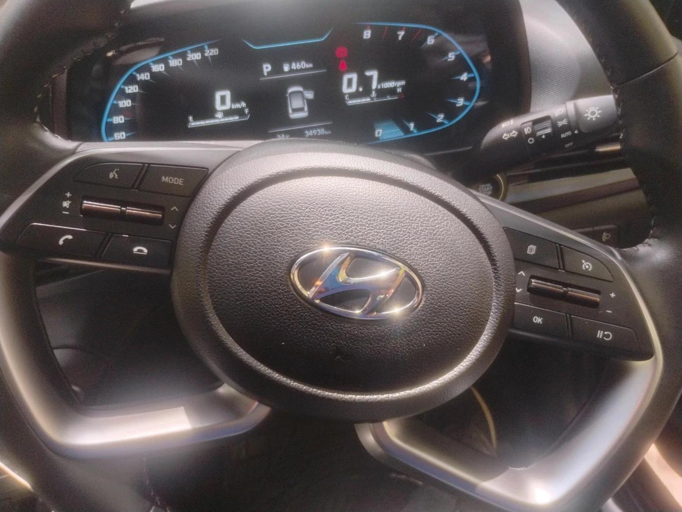 2022 Hyundai NEW I20 ASTA (O) 1.2 AT, Petrol, Automatic, 34,938 km, interior