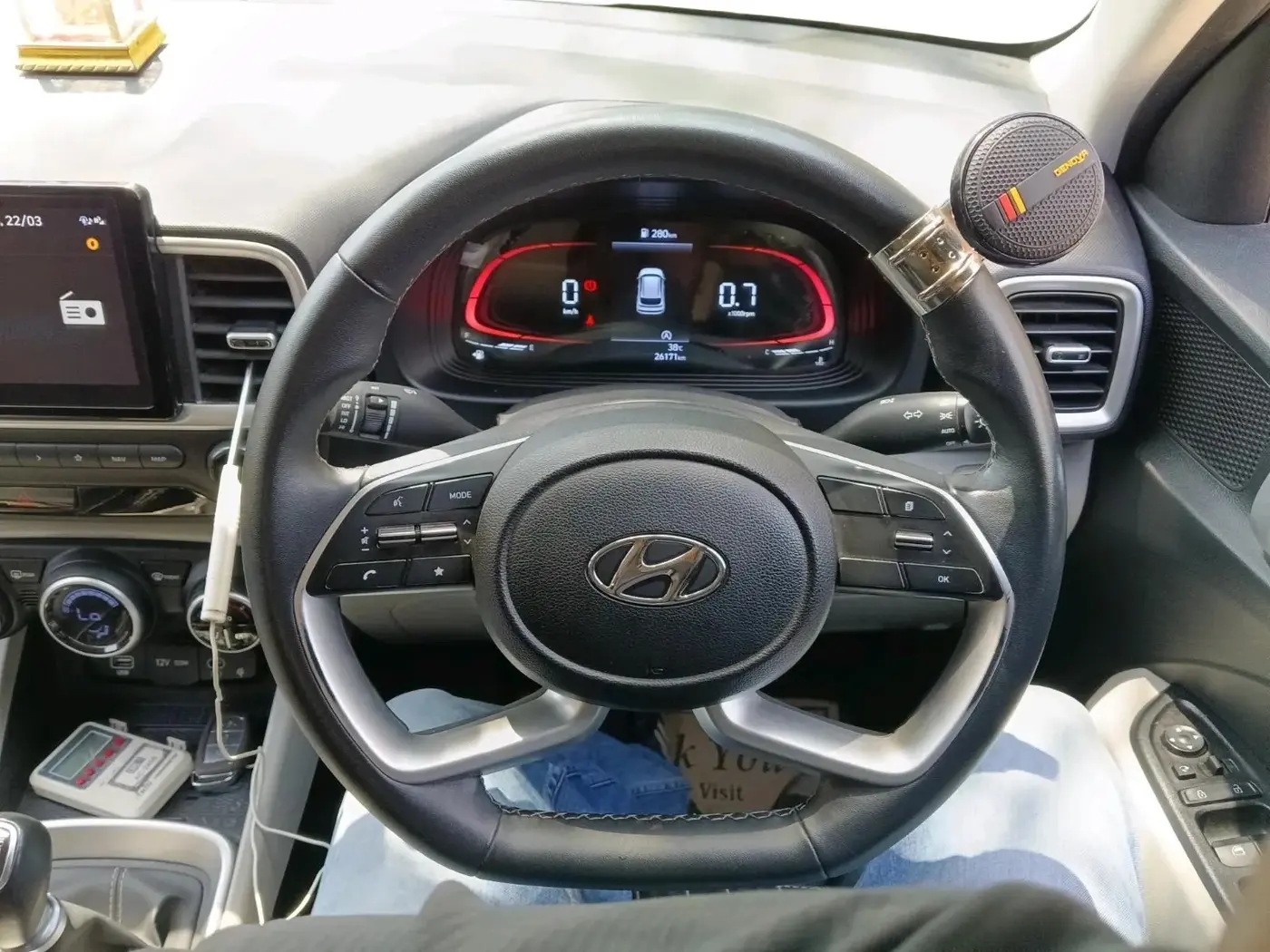 2024 Hyundai VENUE SX 1.2 PETROL, Petrol, Manual, 26,171 km, interior