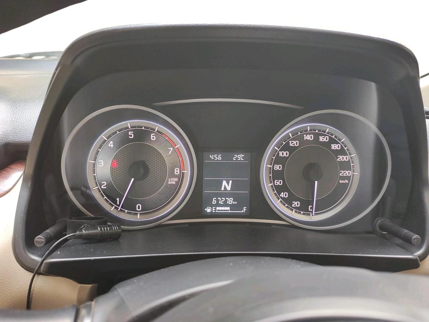 2017 Maruti Dzire VXI AMT, Petrol, Automatic, 67,278 km, interior