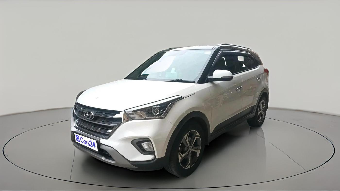 2018 Hyundai Creta SX 1.6 PETROL DUAL TONE, Petrol, Manual, 44,099 km, exterior