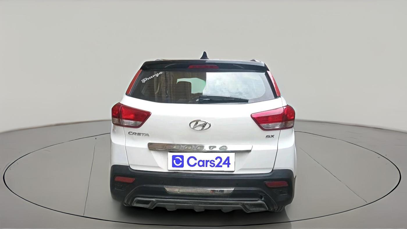 2018 Hyundai Creta SX 1.6 PETROL DUAL TONE, Petrol, Manual, 44,099 km, exterior