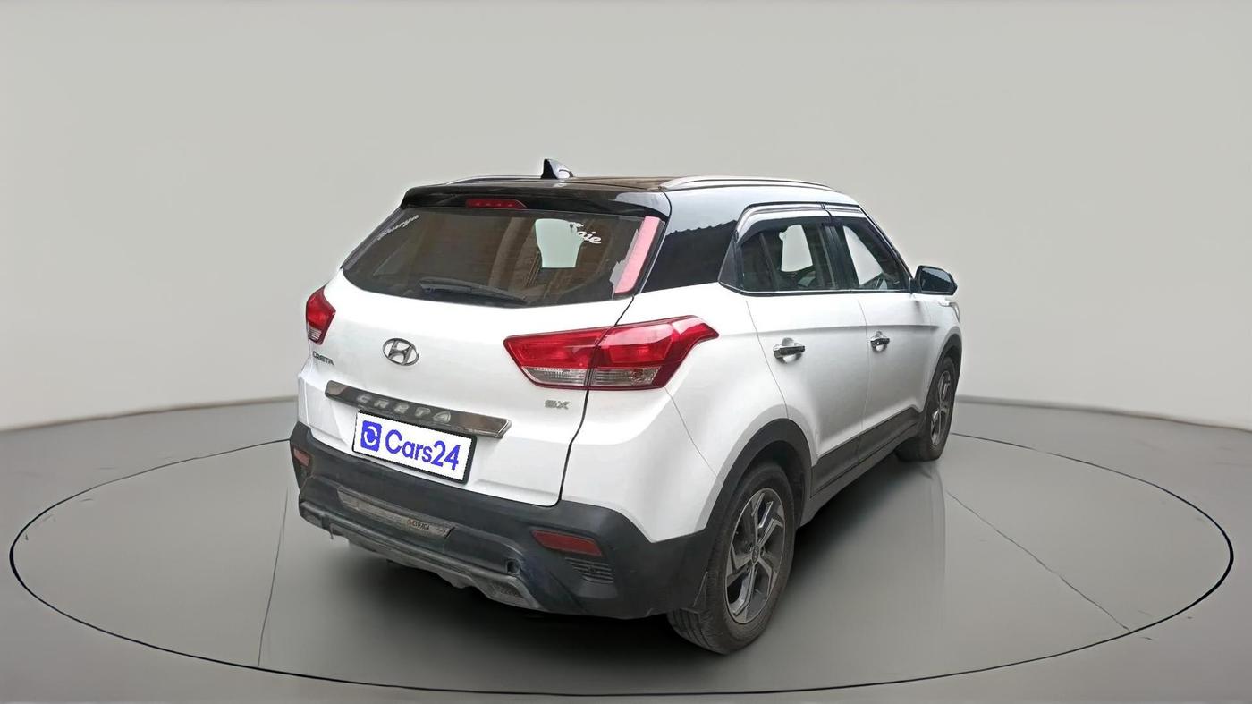 2018 Hyundai Creta SX 1.6 PETROL DUAL TONE, Petrol, Manual, 44,099 km, exterior