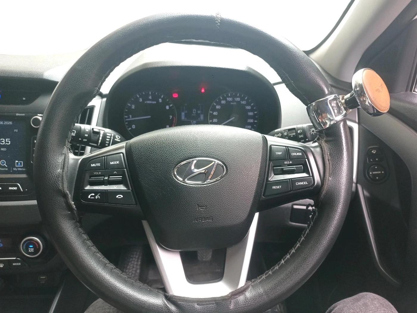 2018 Hyundai Creta SX 1.6 PETROL DUAL TONE, Petrol, Manual, 44,099 km, interior