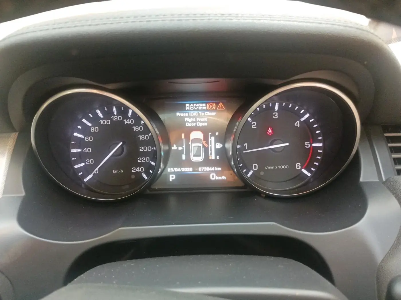 2012 Landrover Range Rover 3.0 V6 DIESEL VOGUE, Diesel, Automatic, 73,944 km, interior