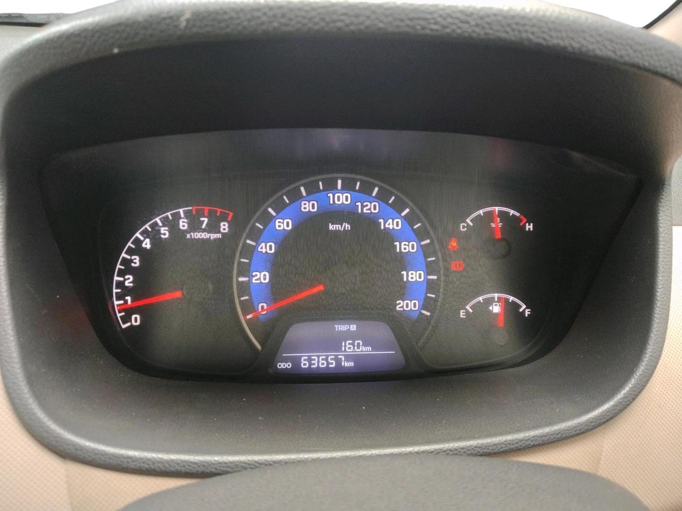 2015 Hyundai Xcent S (O) 1.2, Petrol, Manual, 63,657 km, interior
