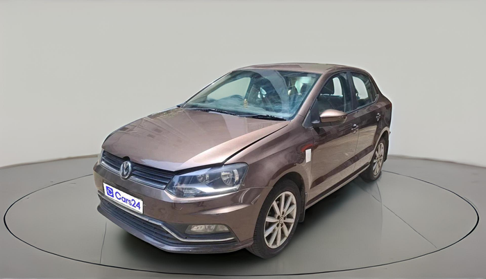 2017 Volkswagen Ameo HIGHLINE PLUS 1.5L AT 16 ALLOY, Diesel, Automatic, 59,994 km, exterior