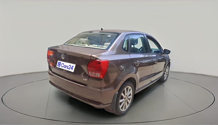 2017 Volkswagen Ameo HIGHLINE PLUS 1.5L AT 16 ALLOY, Diesel, Automatic, 59,994 km, exterior