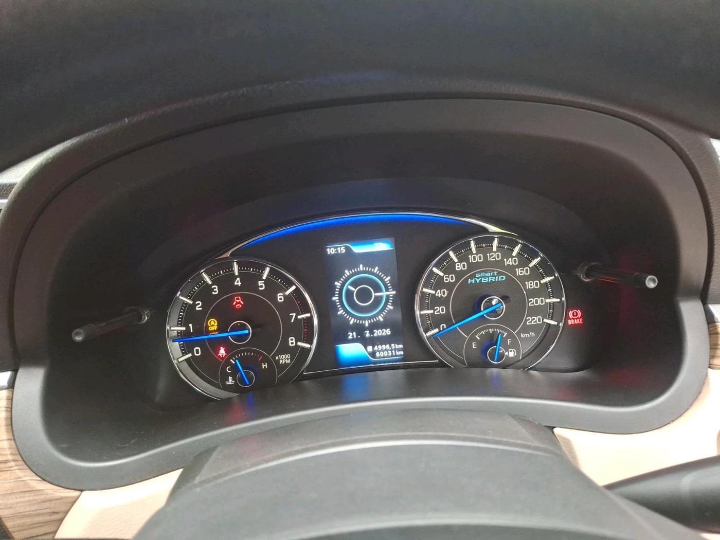 2018 Maruti Ciaz ZETA 1.5 SHVS MT PETROL, Petrol, Manual, 60,031 km, interior