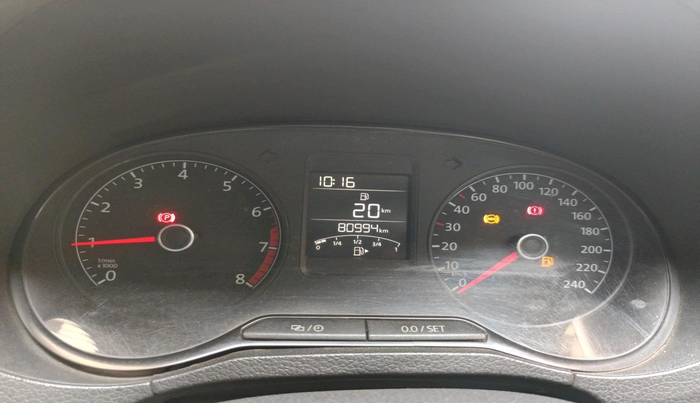 2014 Volkswagen Polo COMFORTLINE 1.2L PETROL, Petrol, Manual, 80,994 km, interior