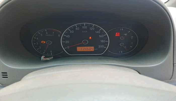 2013 Maruti SX4 VXI, CNG, Manual, 1,14,504 km, interior
