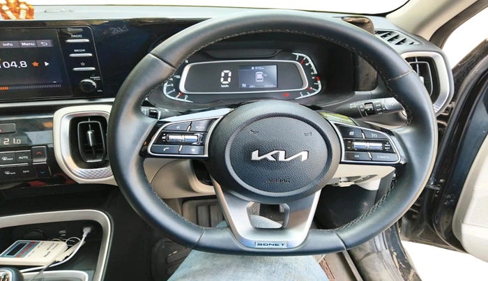 2021 KIA SONET HTX 1.0 IMT, Petrol, Manual, 19,103 km, interior