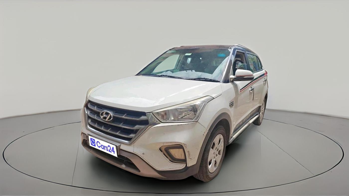 2018 Hyundai Creta E PLUS 1.6 PETROL, Petrol, Manual, 61,544 km, exterior