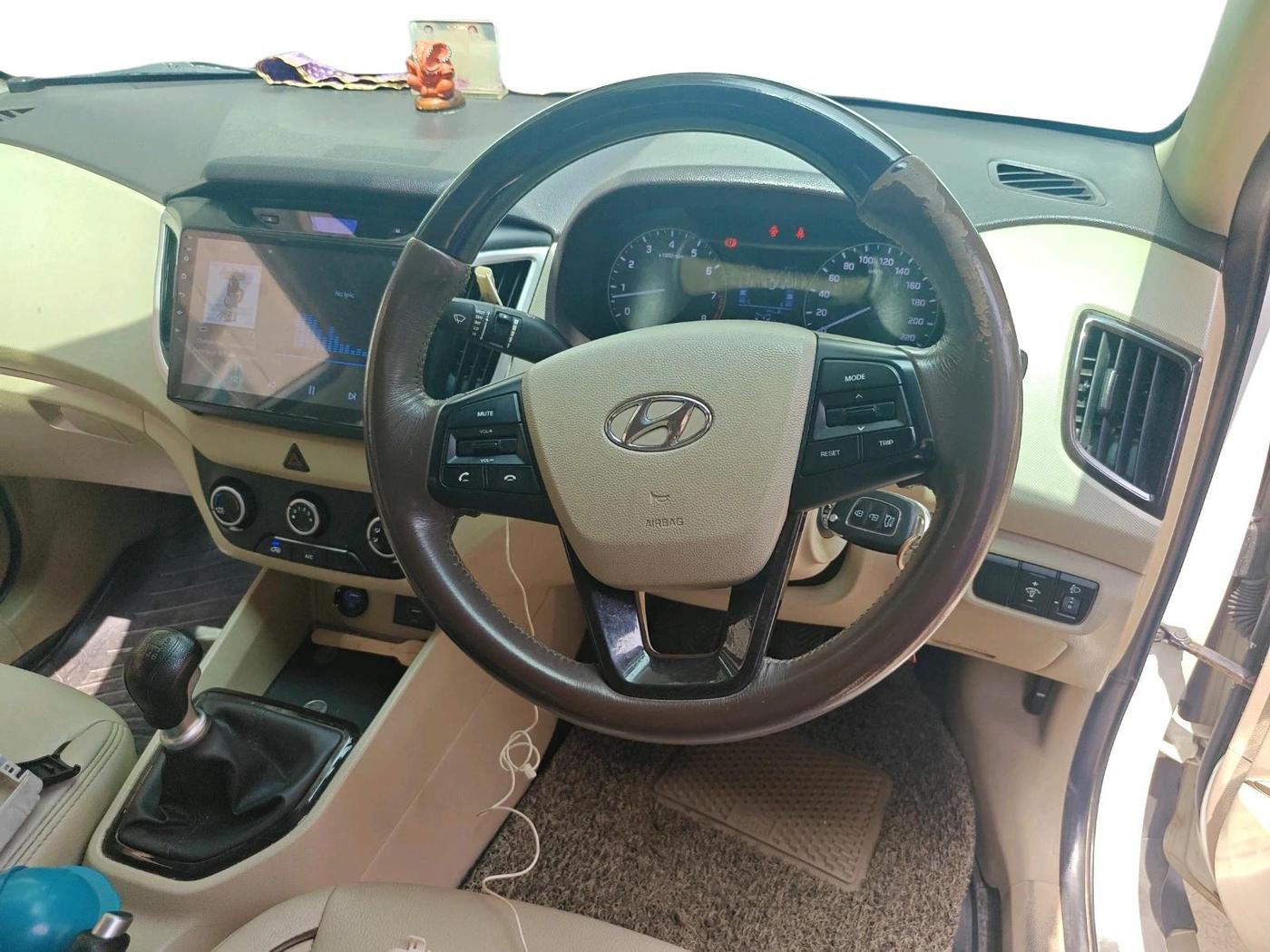 2018 Hyundai Creta E PLUS 1.6 PETROL, Petrol, Manual, 61,544 km, interior