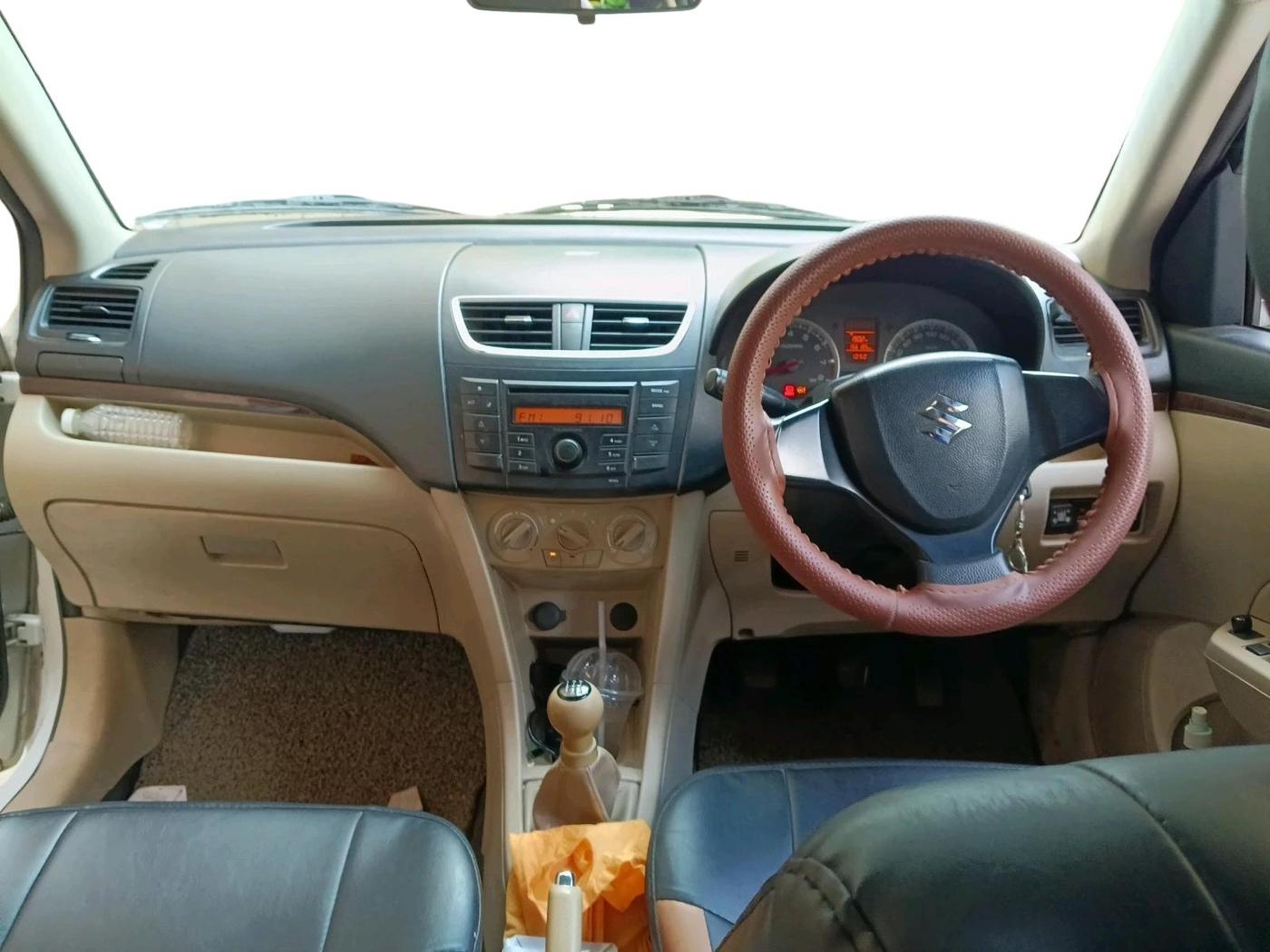 2012 Maruti Swift Dzire VXI, CNG, Manual, 1,56,185 km, interior