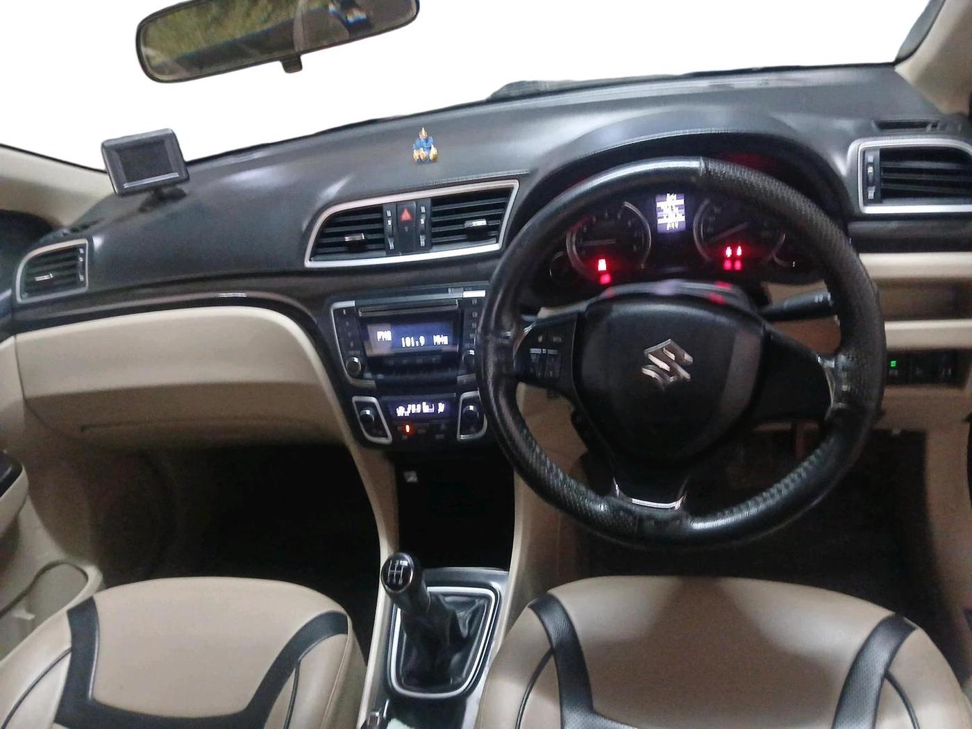 2017 Maruti Ciaz DELTA 1.4 MT PETROL, Petrol, Manual, 41,067 km, interior