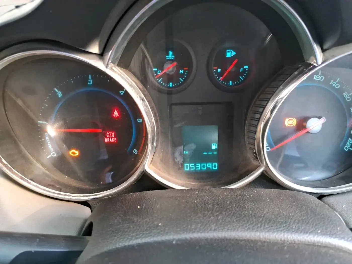 2015 Chevrolet Cruze LTZ, Diesel, Manual, 7,50,001 km, interior