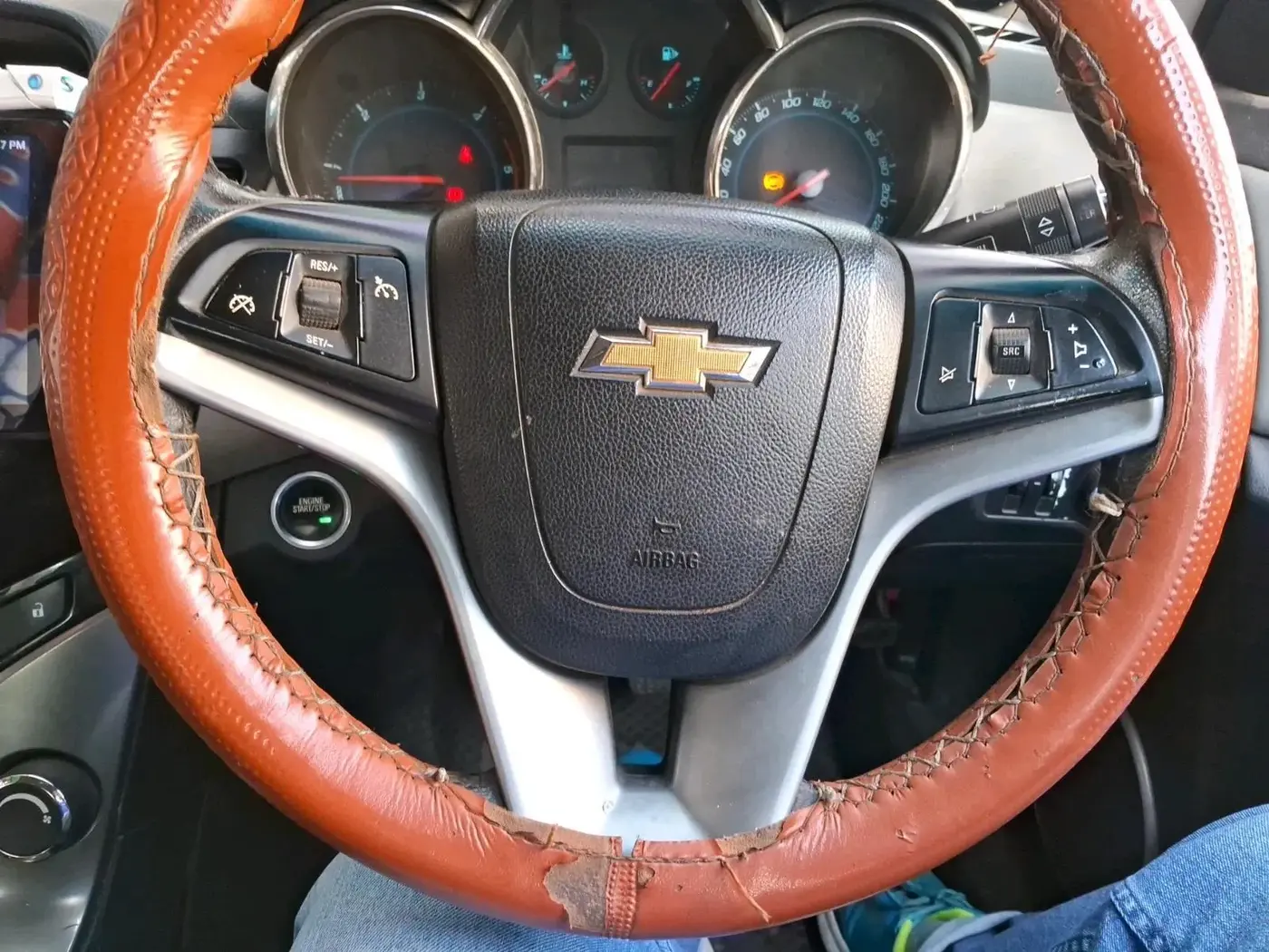 2015 Chevrolet Cruze LTZ, Diesel, Manual, 7,50,001 km, interior
