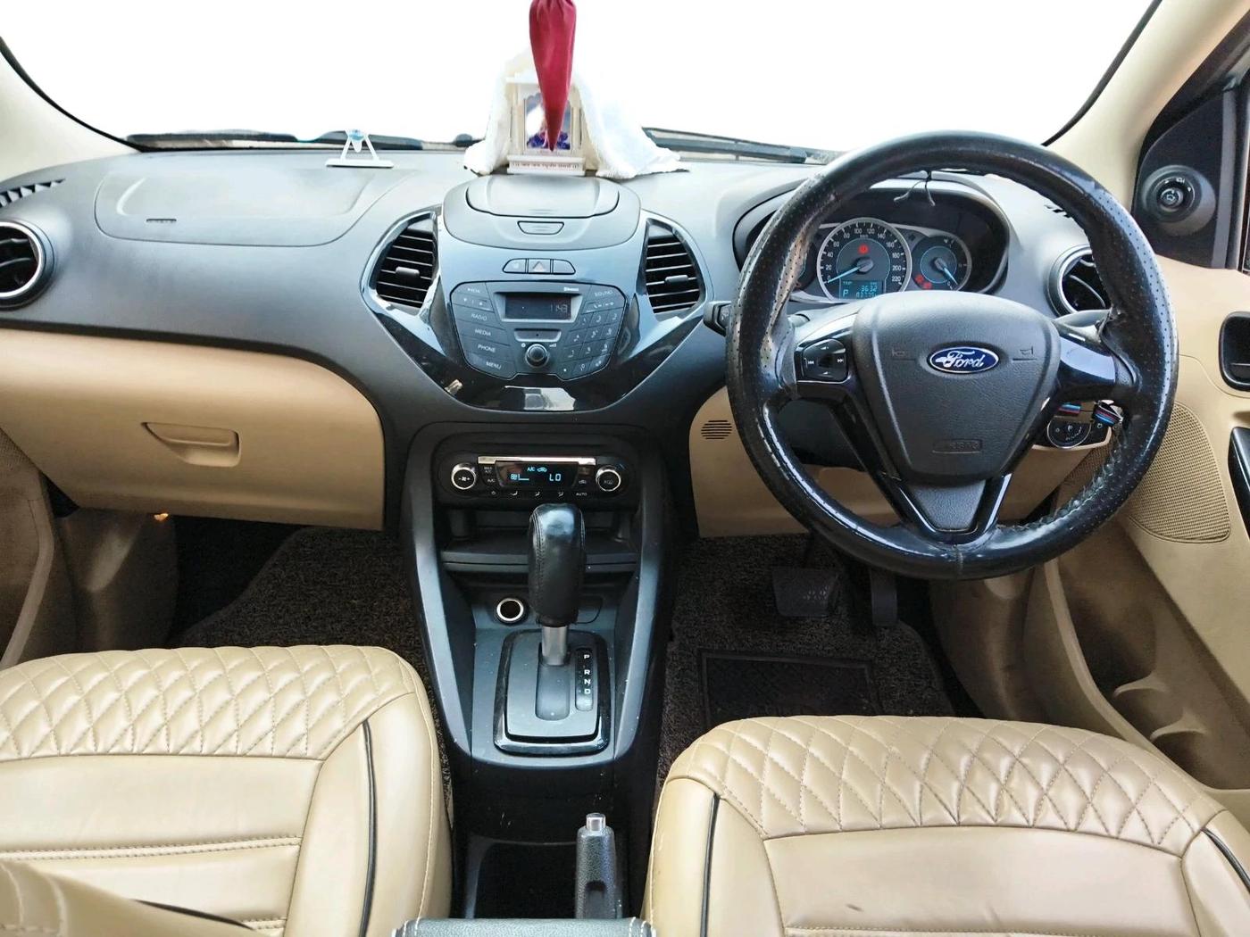 2015 Ford Figo Aspire TITANIUM 1.5 PETROL AT, Petrol, Automatic, 83,775 km, interior