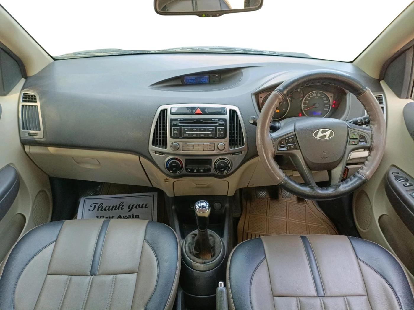 2013 Hyundai i20 SPORTZ 1.4 CRDI, Diesel, Manual, 68,559 km, interior
