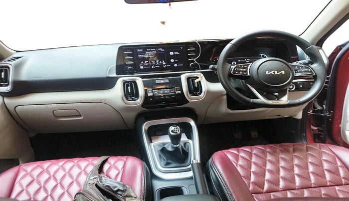 2022 KIA SONET HTX 1.0 IMT, Petrol, Manual, 17,840 km, interior