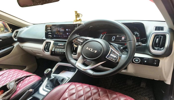2022 KIA SONET HTX 1.0 IMT, Petrol, Manual, 17,840 km, interior