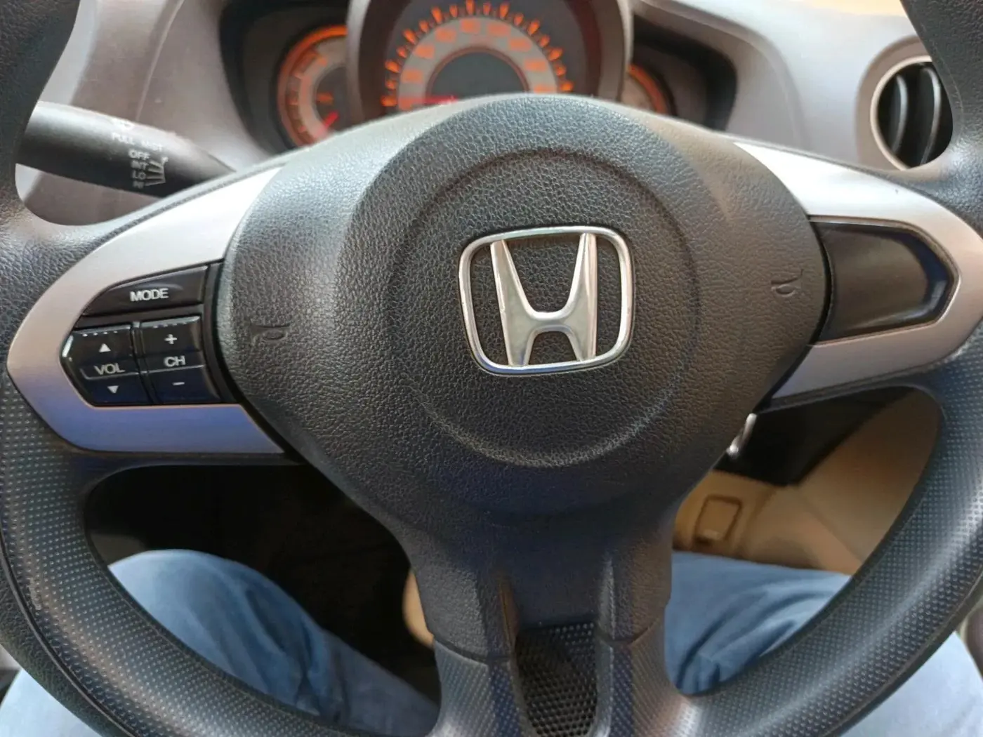 2012 Honda Brio S MT, Petrol, Manual, 12,310 km, interior