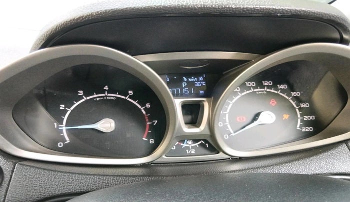 2016 Ford Ecosport TITANIUM 1.5L PETROL AT, Petrol, Automatic, 77,151 km, interior