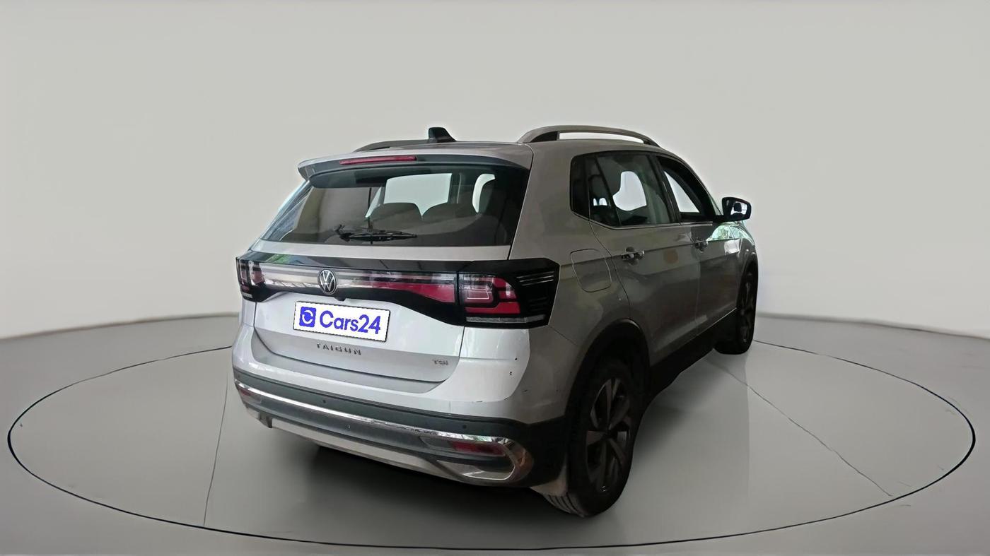 2021 Volkswagen TAIGUN TOPLINE 1.0 TSI AT, Petrol, Automatic, 29,646 km, exterior