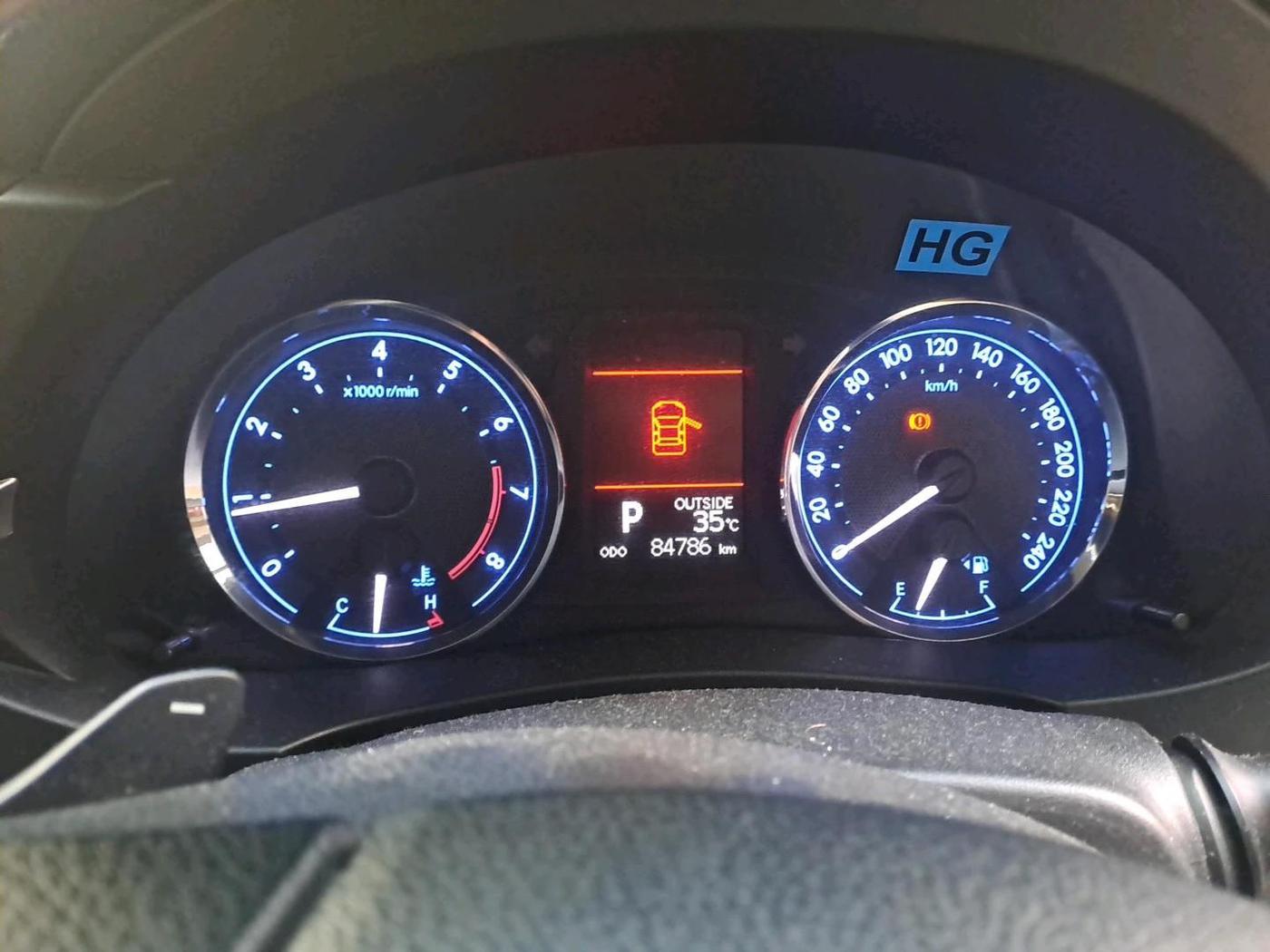 2015 Toyota Corolla Altis VL CVT PETROL, Petrol, Automatic, 84,786 km, interior